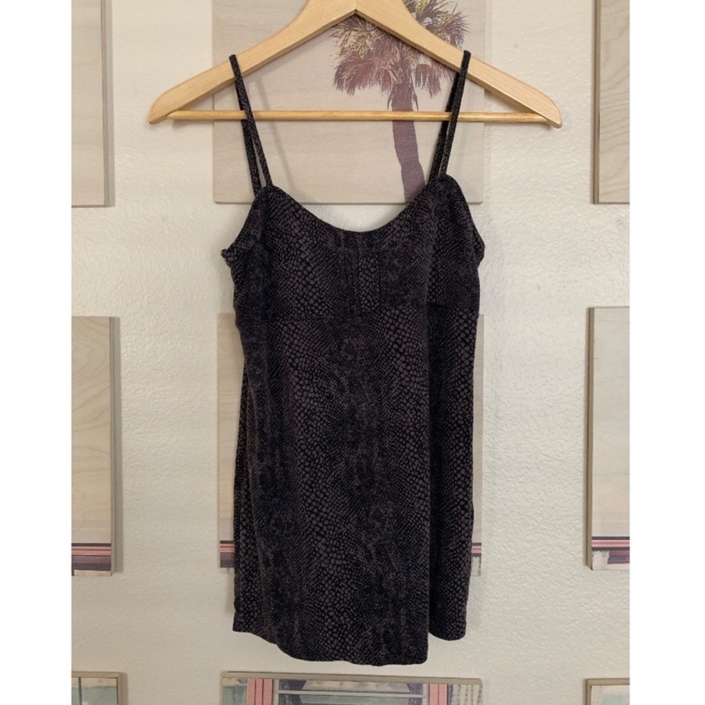 Free People Snake print cami